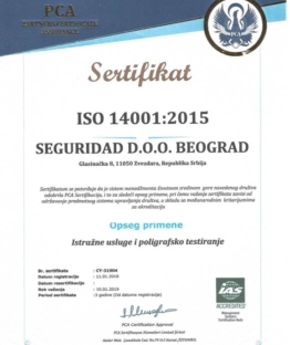 Seguridad-sertifikat-iso-14001