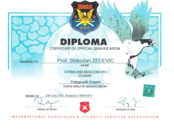 Poligraf ekspert sertifikat